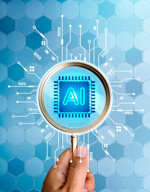 EasyData artificial intelligence dashboard shows automated business processes