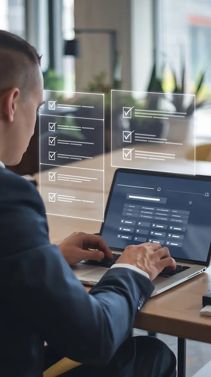 EasyData platform interface shows automated Excel integration