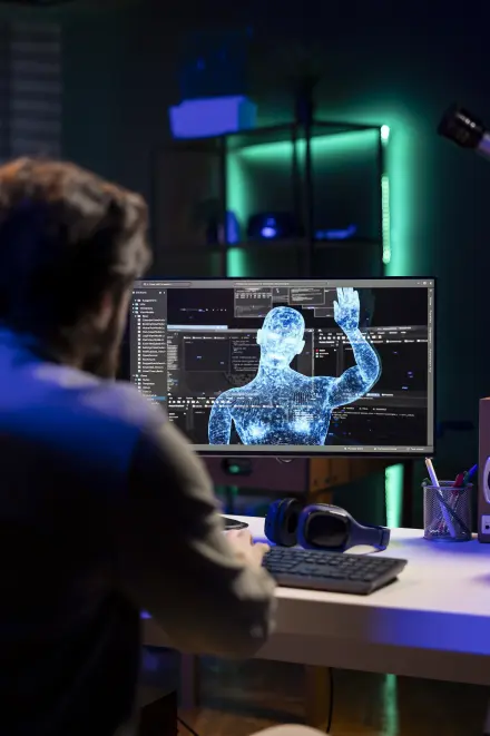 Software robot process flow automation